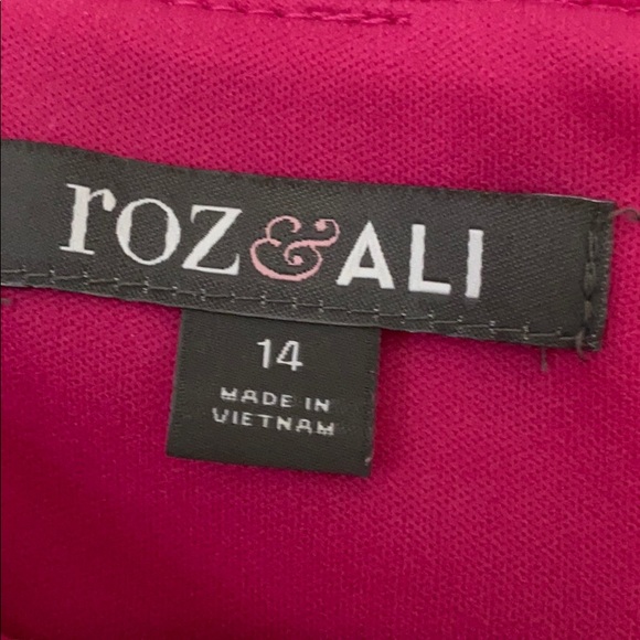 Dress Barn Roz & Ali Multicolored Dress Si… - Picture 3 of 5